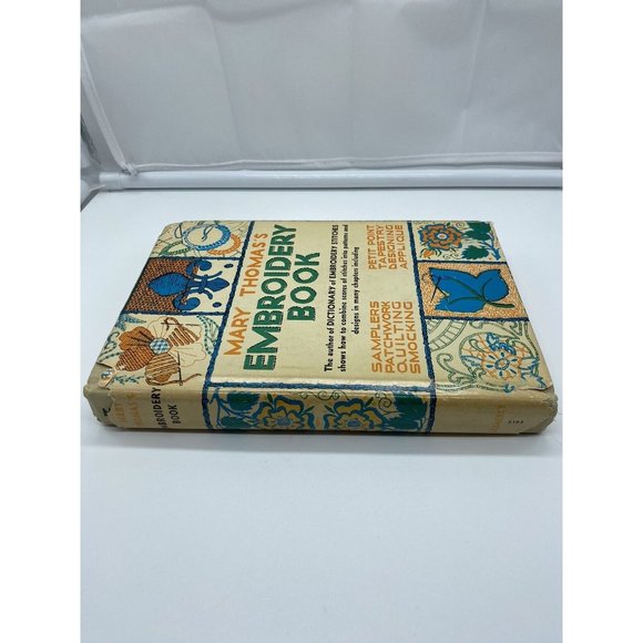 Mary Thomas's Embroidery Book by Mary Thomas Hardcover Dust Jacket 1936 - Picture 4 of 14